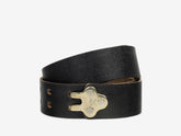 Claw Buckle Belt, Java Waxed Flesh